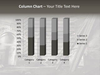 Casual Dirty Frame PowerPoint Template
