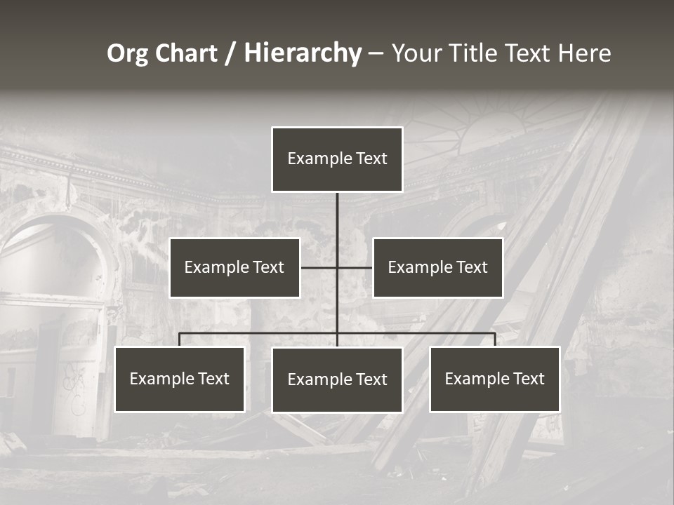 Casual Dirty Frame PowerPoint Template