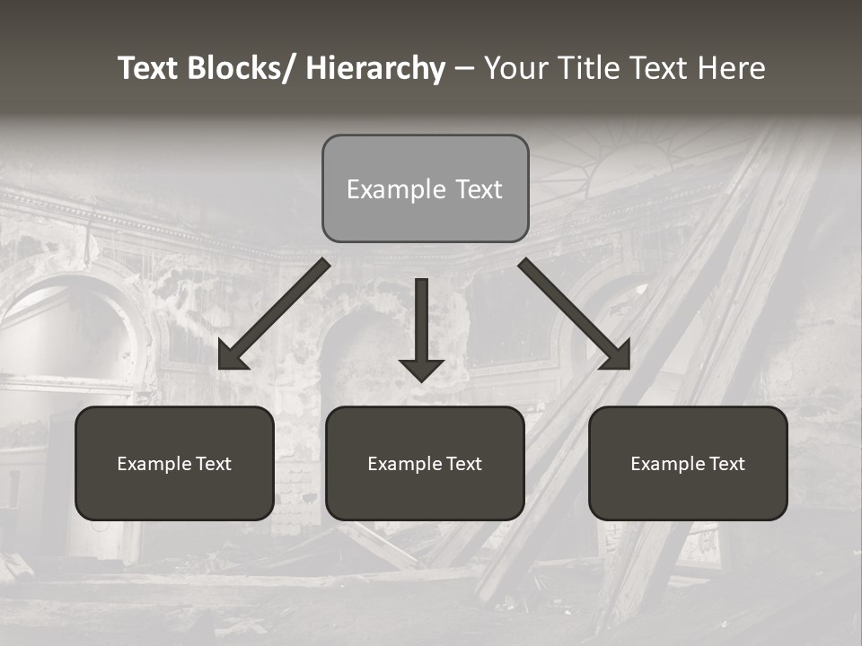 Casual Dirty Frame PowerPoint Template