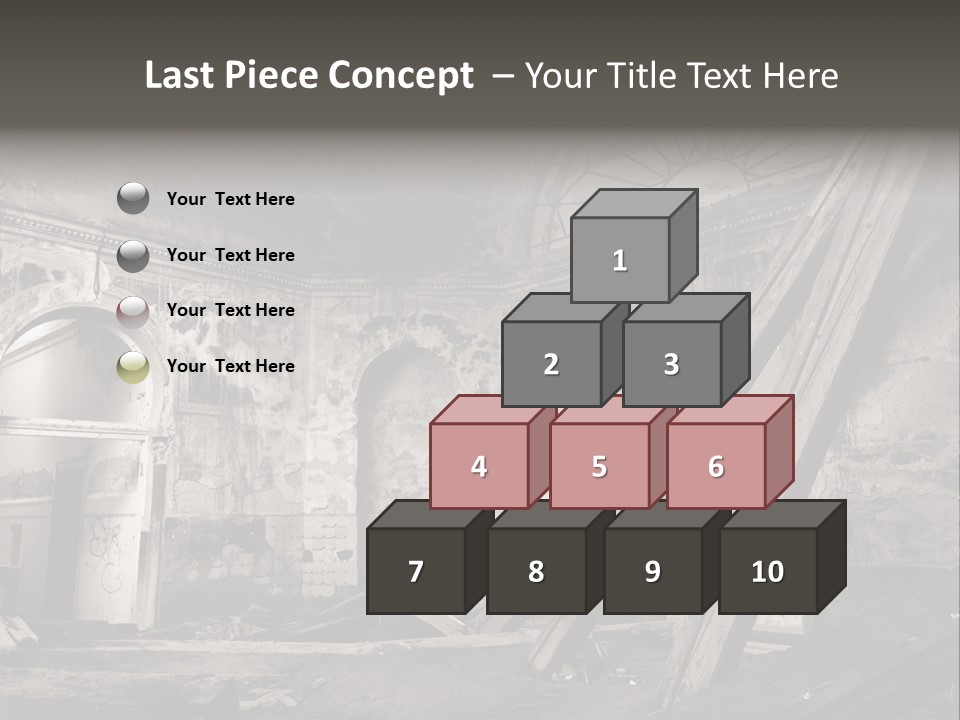 Casual Dirty Frame PowerPoint Template