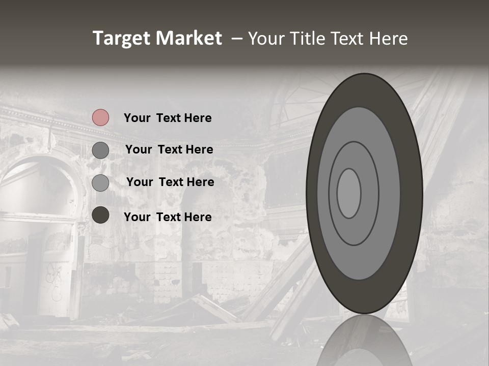 Casual Dirty Frame PowerPoint Template