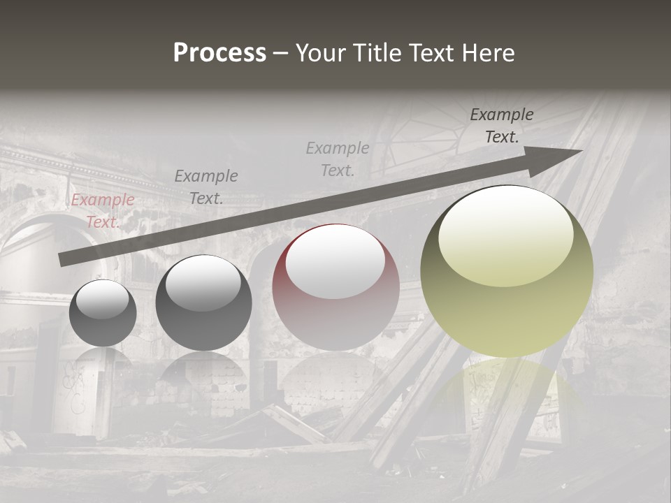 Casual Dirty Frame PowerPoint Template