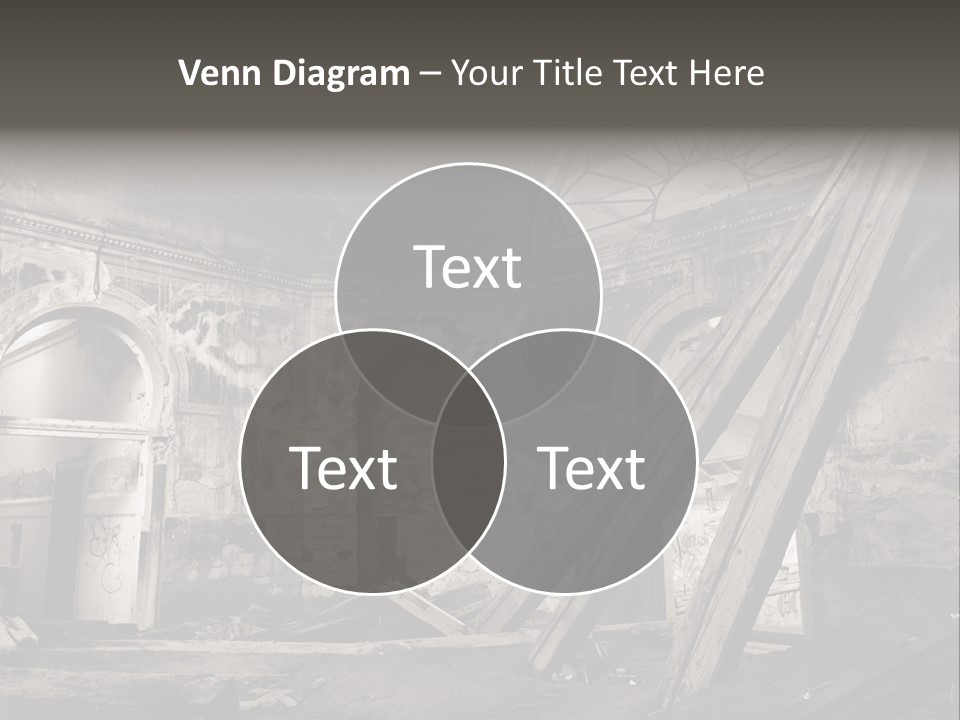 Casual Dirty Frame PowerPoint Template