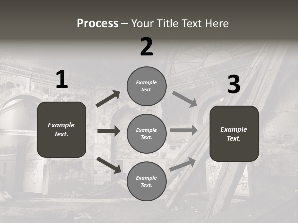 Casual Dirty Frame PowerPoint Template