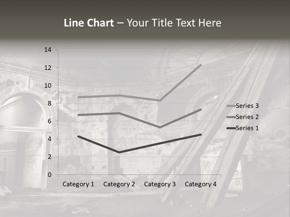 Casual Dirty Frame PowerPoint Template