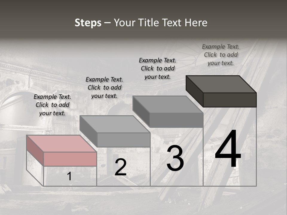 Casual Dirty Frame PowerPoint Template