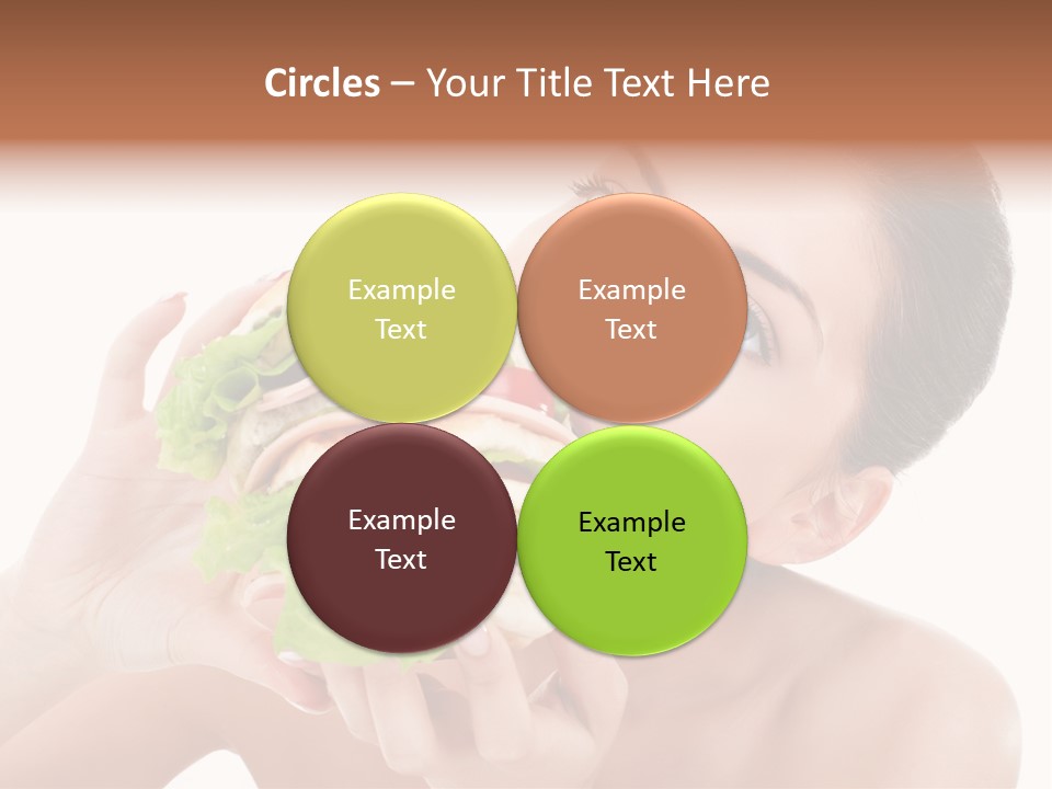 Thumb Up Female Young PowerPoint Template