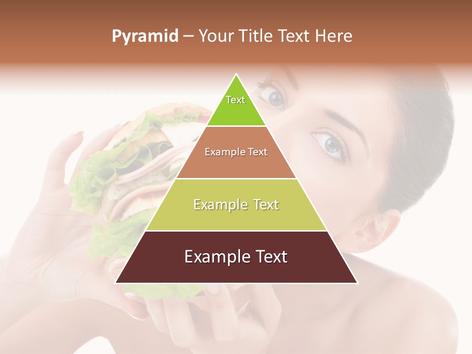 Thumb Up Female Young PowerPoint Template