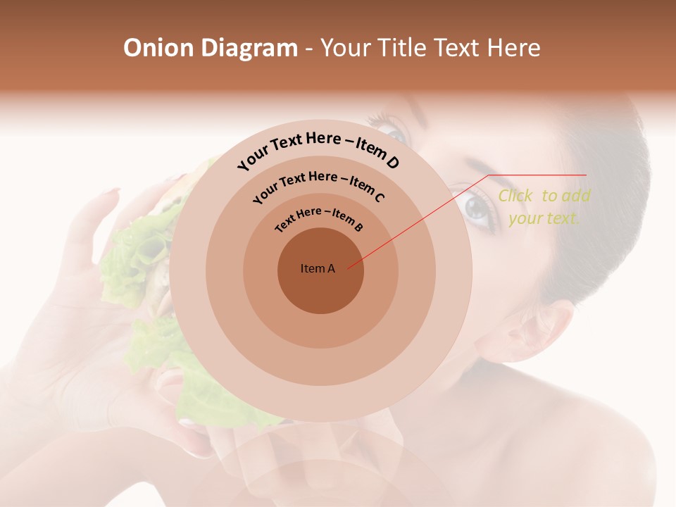 Thumb Up Female Young PowerPoint Template