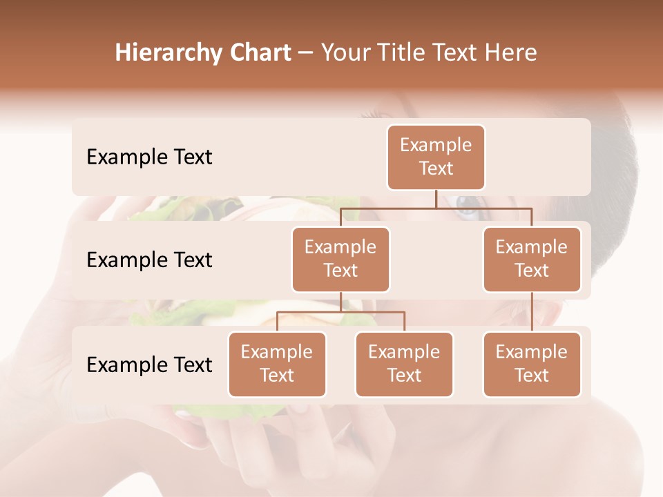 Thumb Up Female Young PowerPoint Template