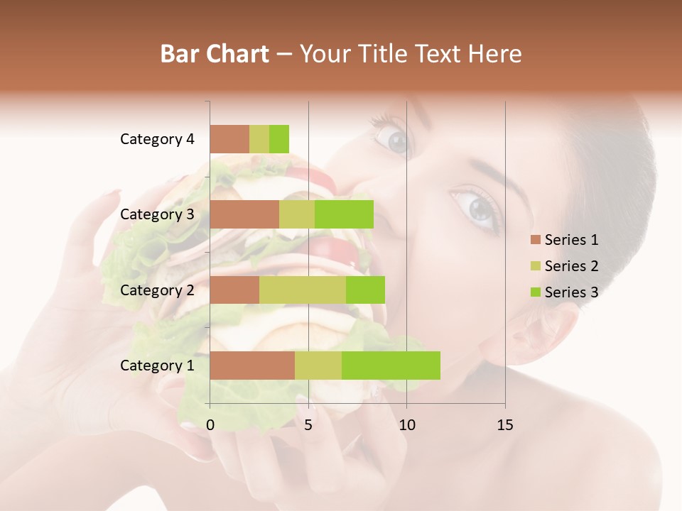 Thumb Up Female Young PowerPoint Template