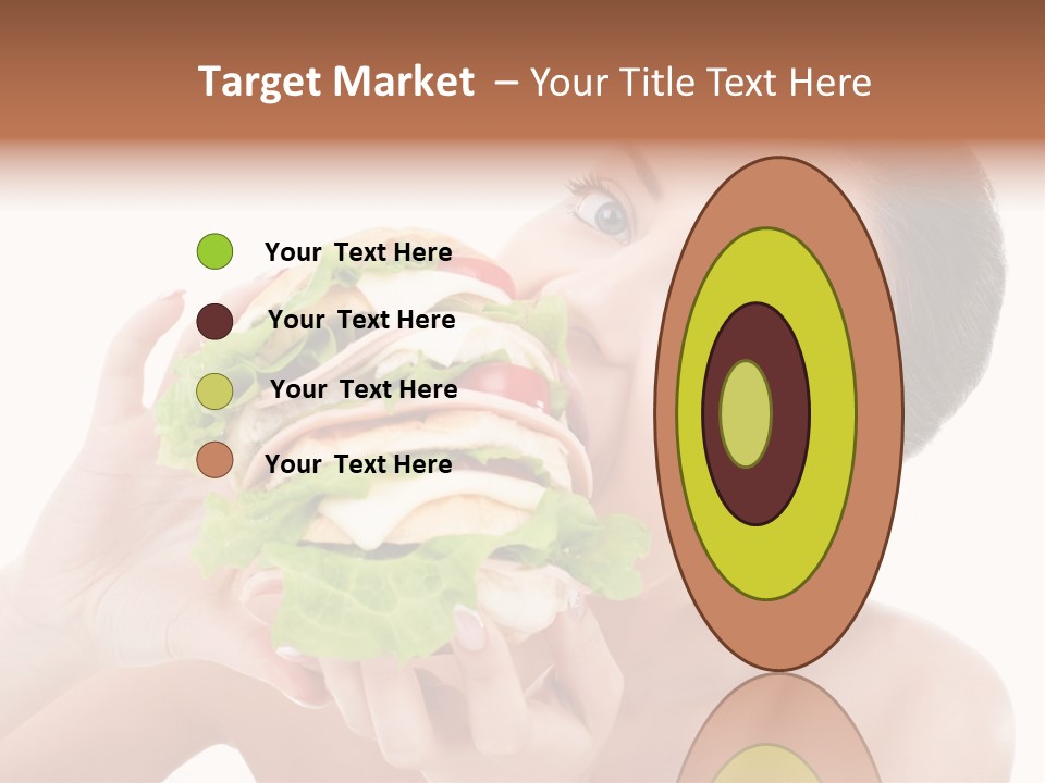 Thumb Up Female Young PowerPoint Template