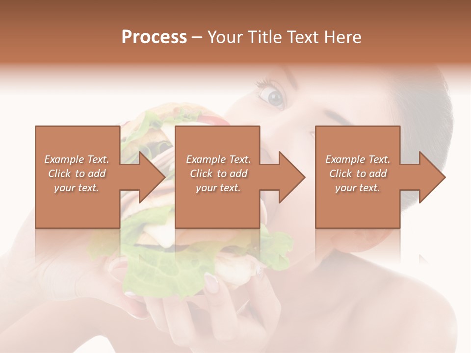 Thumb Up Female Young PowerPoint Template