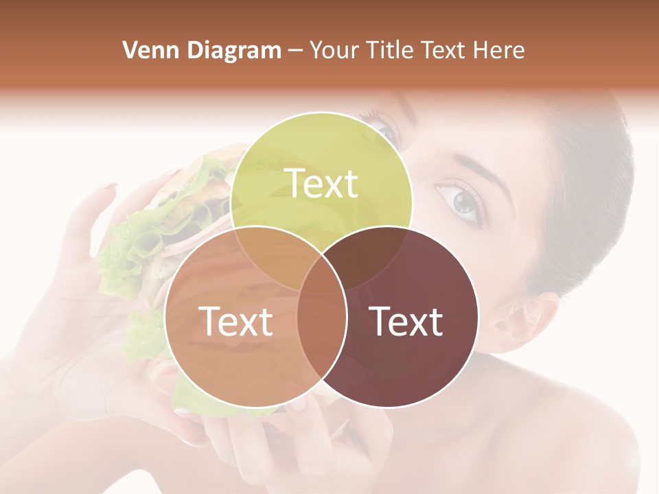 Thumb Up Female Young PowerPoint Template