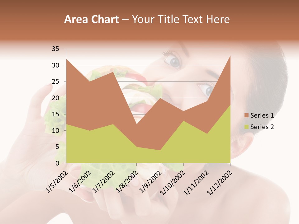 Thumb Up Female Young PowerPoint Template