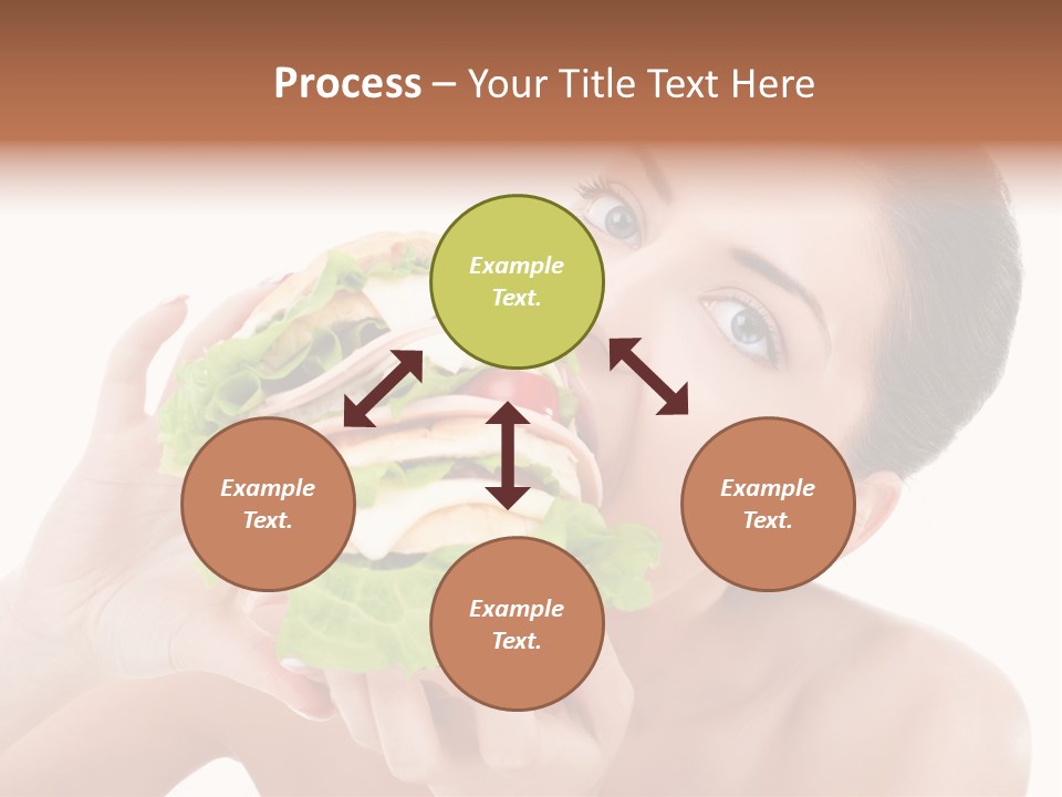 Thumb Up Female Young PowerPoint Template