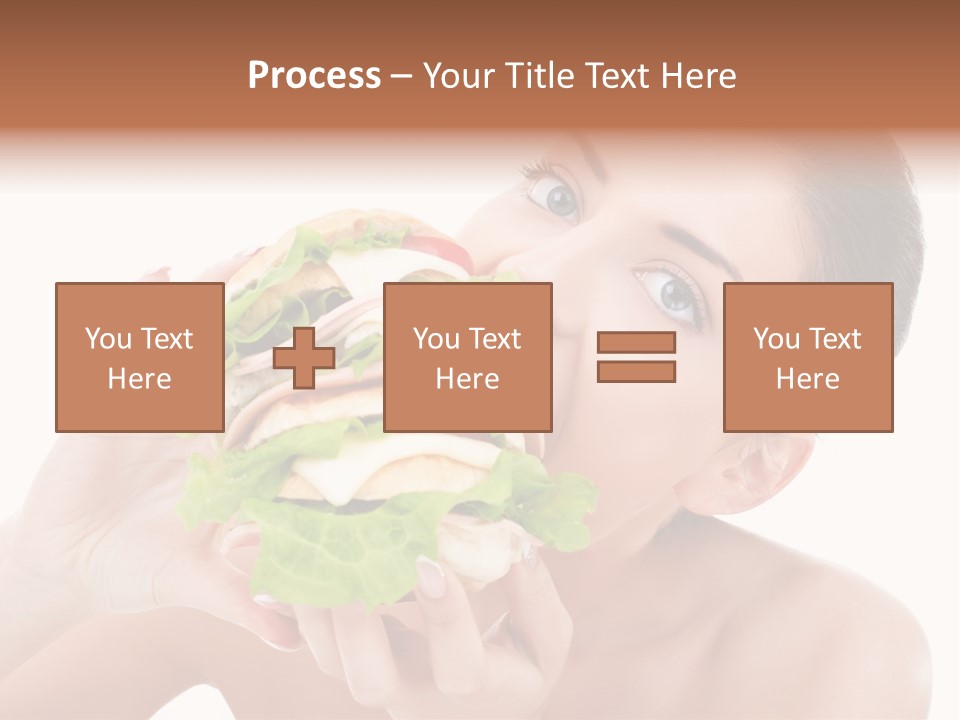 Thumb Up Female Young PowerPoint Template