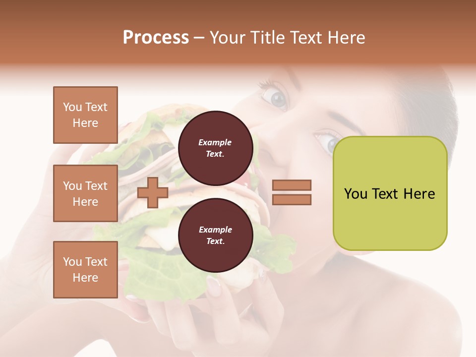 Thumb Up Female Young PowerPoint Template