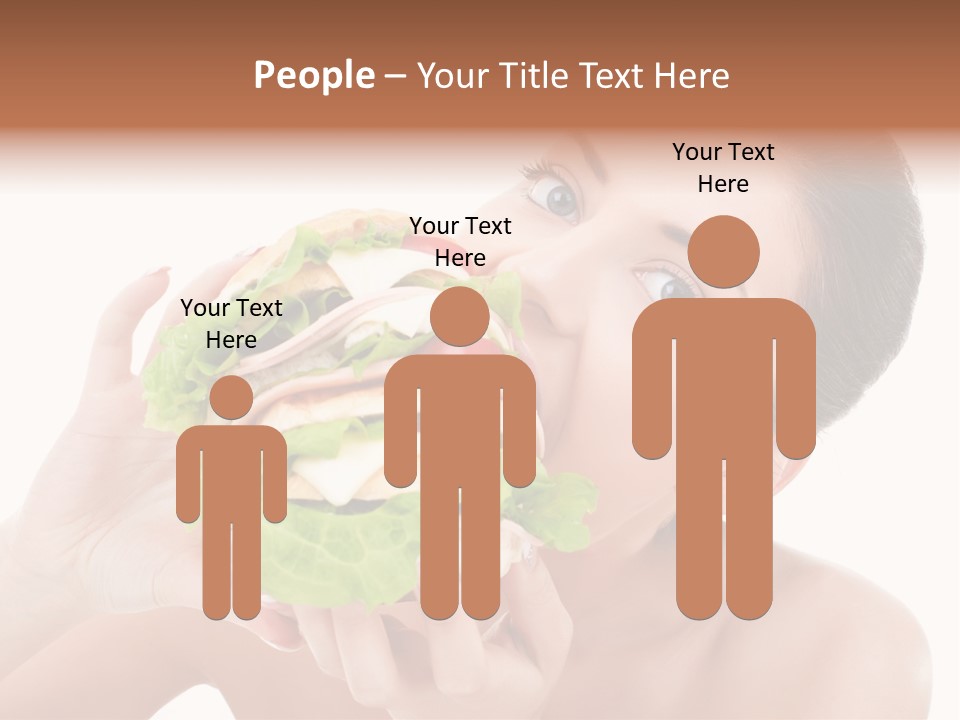 Thumb Up Female Young PowerPoint Template