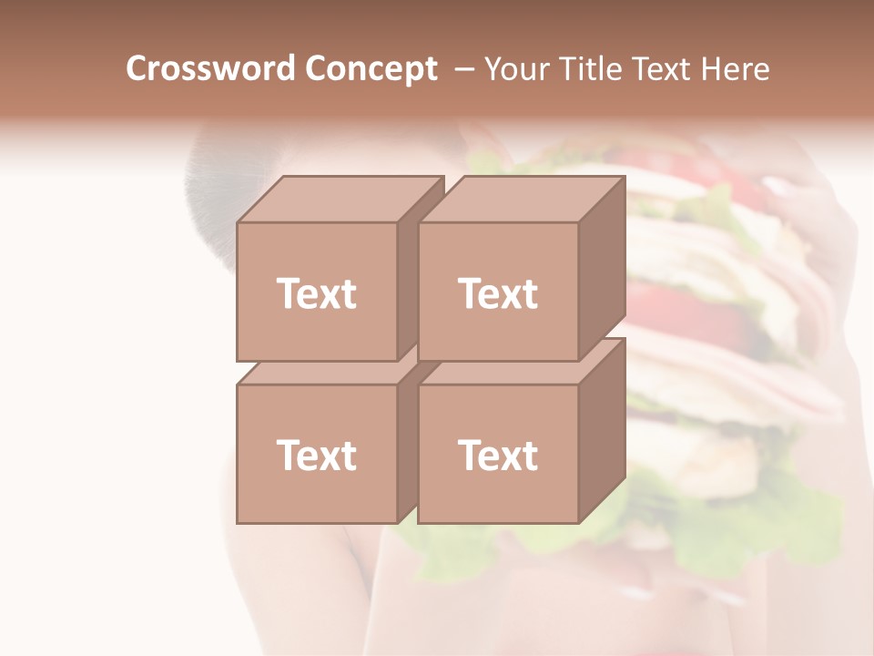 Fast Unhealthy Teenage PowerPoint Template