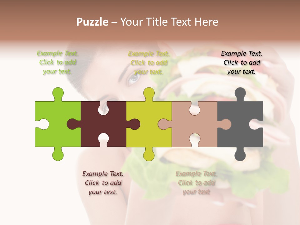 Fast Unhealthy Teenage PowerPoint Template