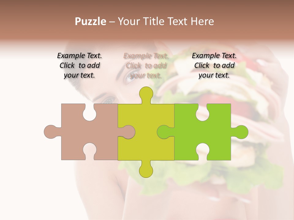 Fast Unhealthy Teenage PowerPoint Template