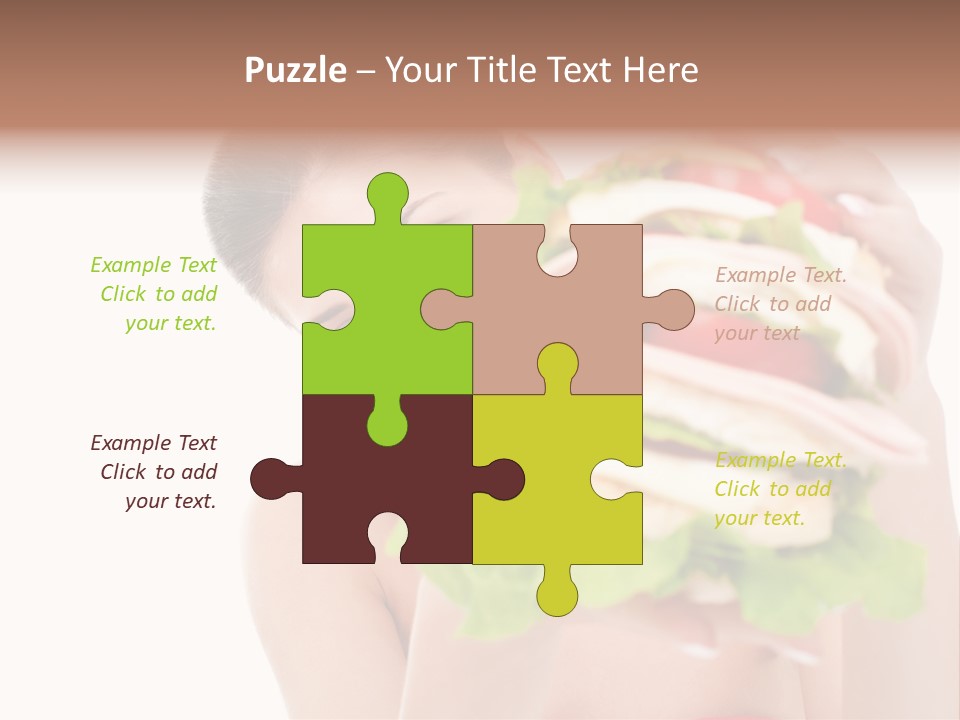 Fast Unhealthy Teenage PowerPoint Template