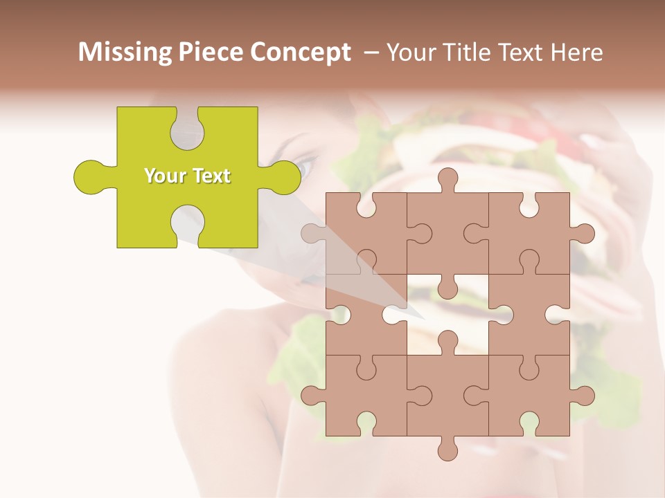 Fast Unhealthy Teenage PowerPoint Template