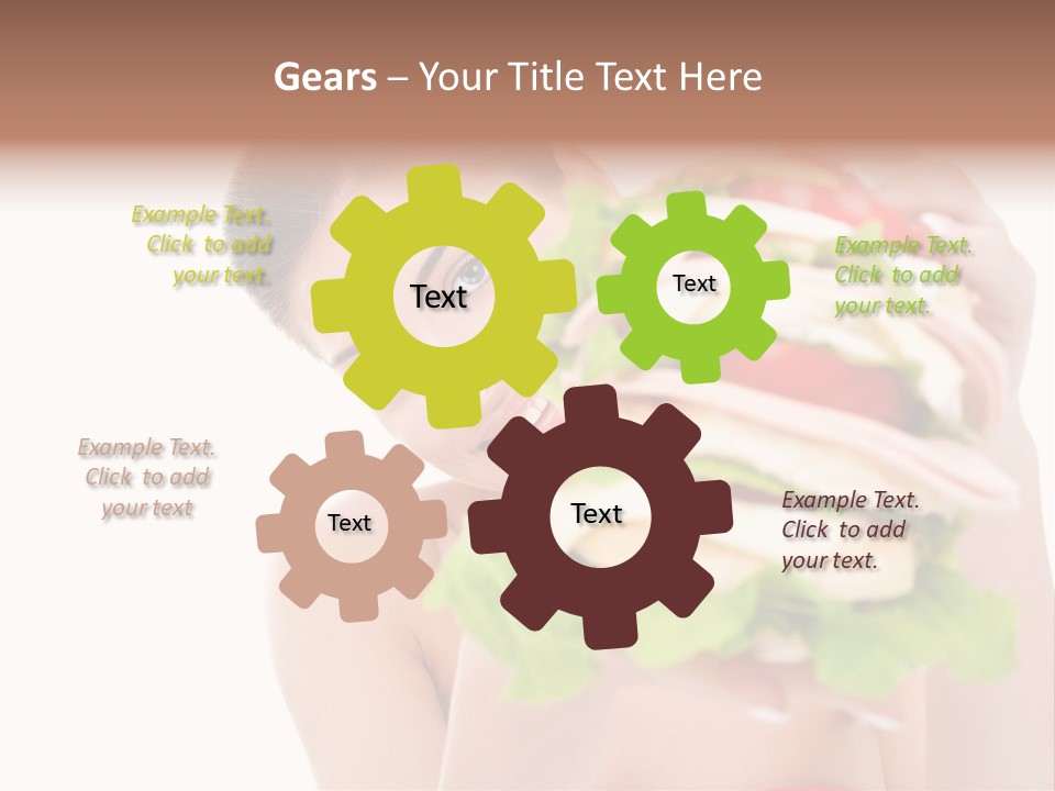 Fast Unhealthy Teenage PowerPoint Template