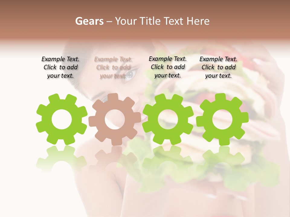 Fast Unhealthy Teenage PowerPoint Template