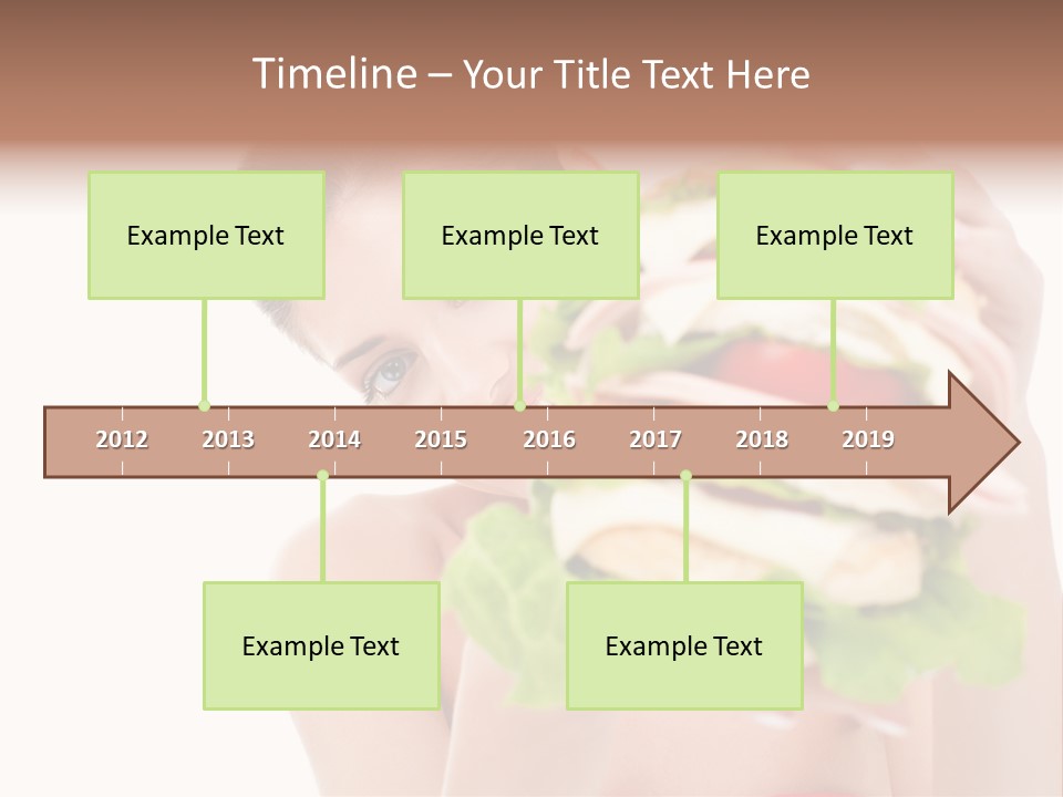Fast Unhealthy Teenage PowerPoint Template