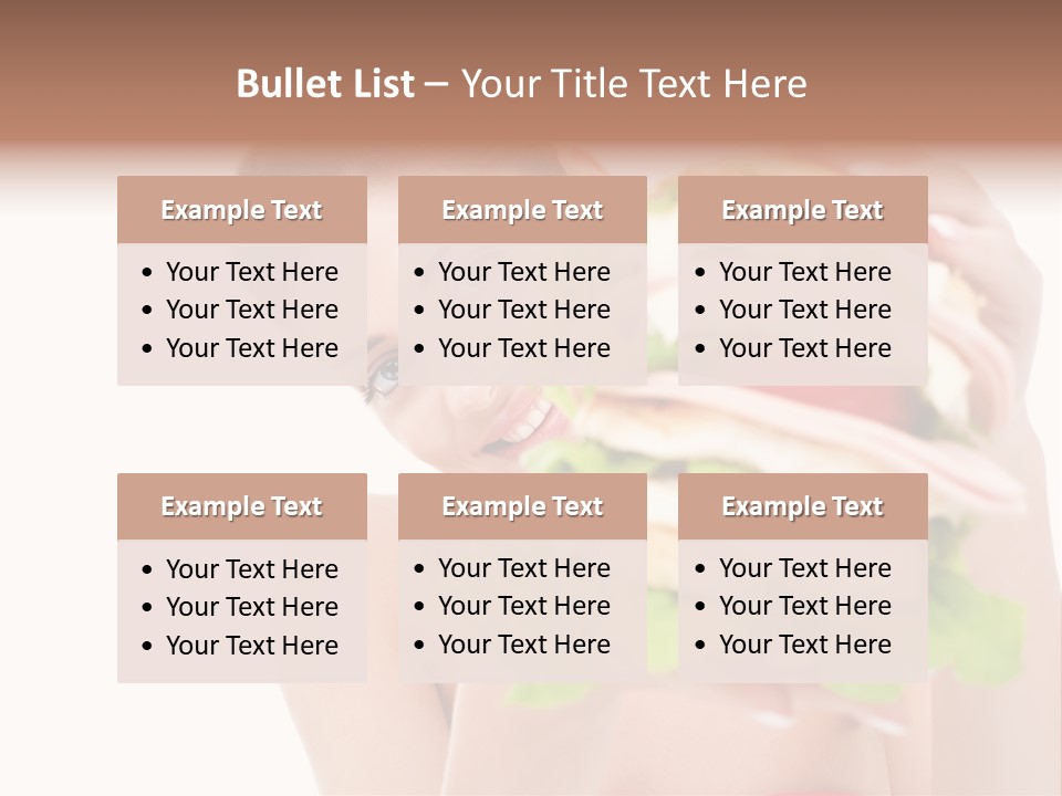 Fast Unhealthy Teenage PowerPoint Template