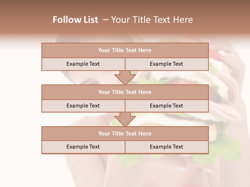 Fast Unhealthy Teenage PowerPoint Template