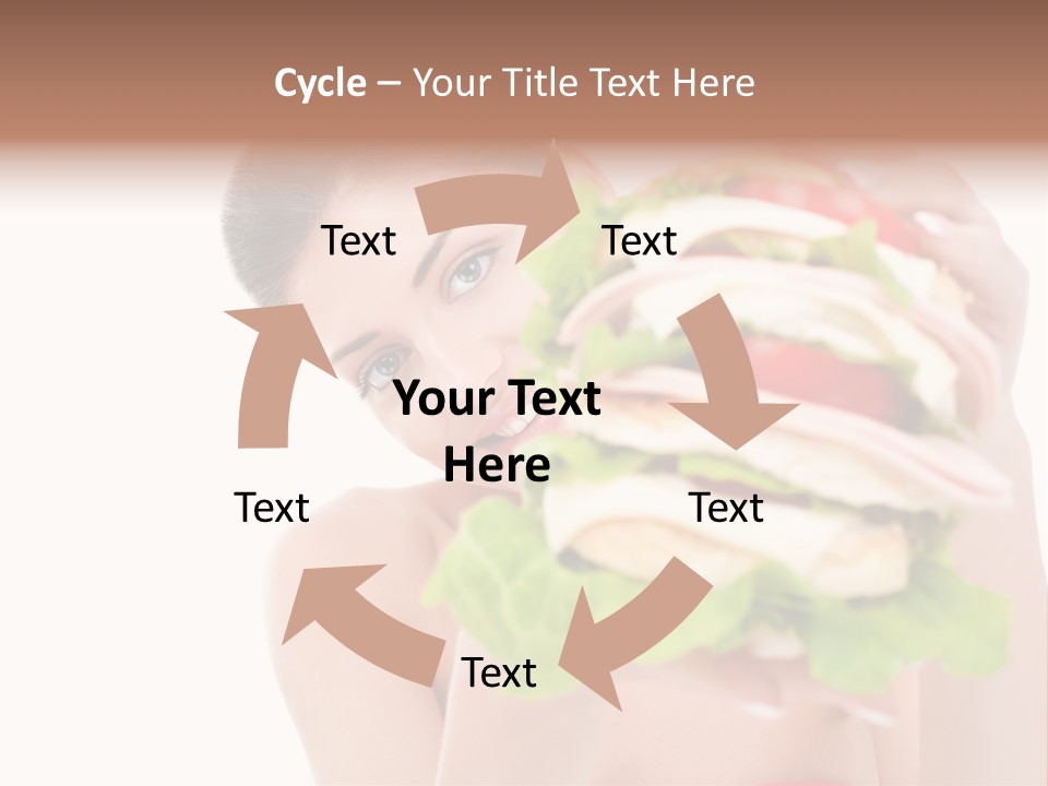 Fast Unhealthy Teenage PowerPoint Template