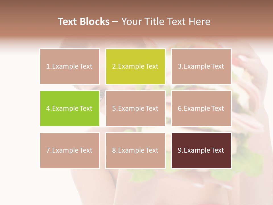 Fast Unhealthy Teenage PowerPoint Template