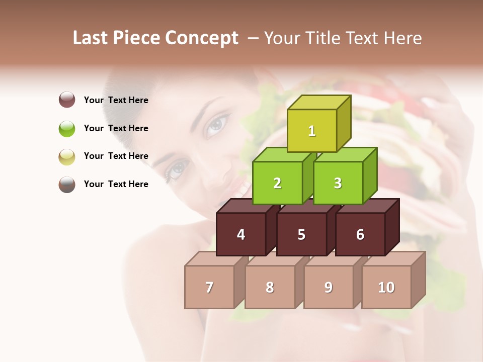 Fast Unhealthy Teenage PowerPoint Template