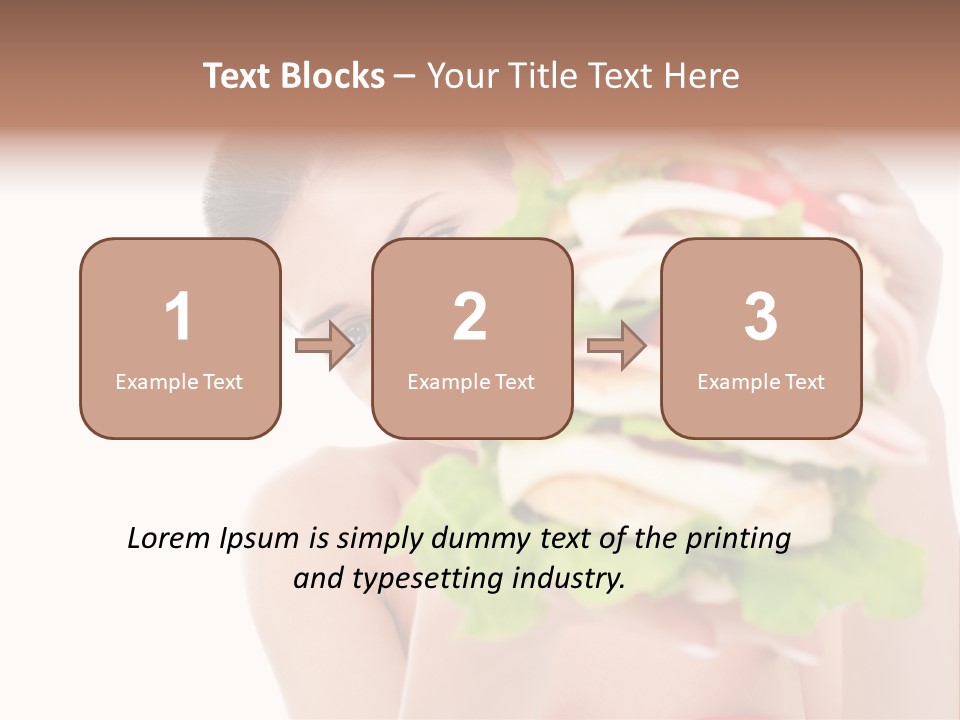 Fast Unhealthy Teenage PowerPoint Template