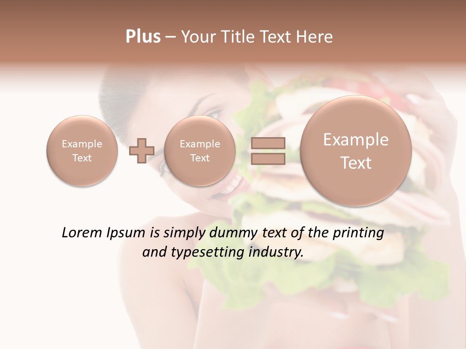 Fast Unhealthy Teenage PowerPoint Template