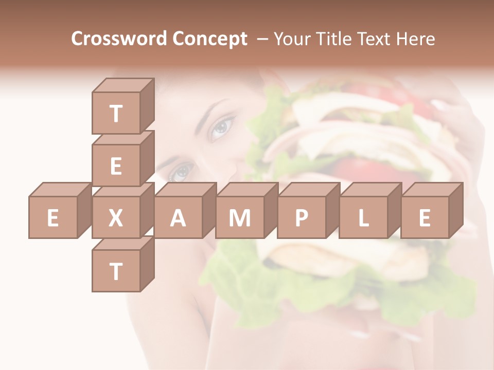 Fast Unhealthy Teenage PowerPoint Template