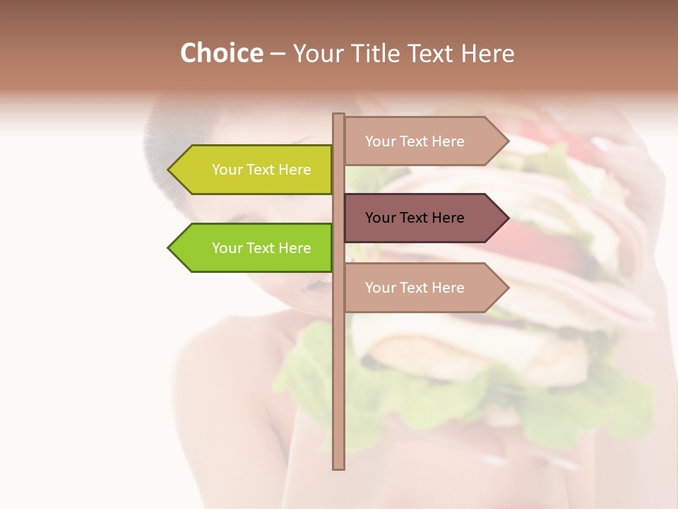 Fast Unhealthy Teenage PowerPoint Template