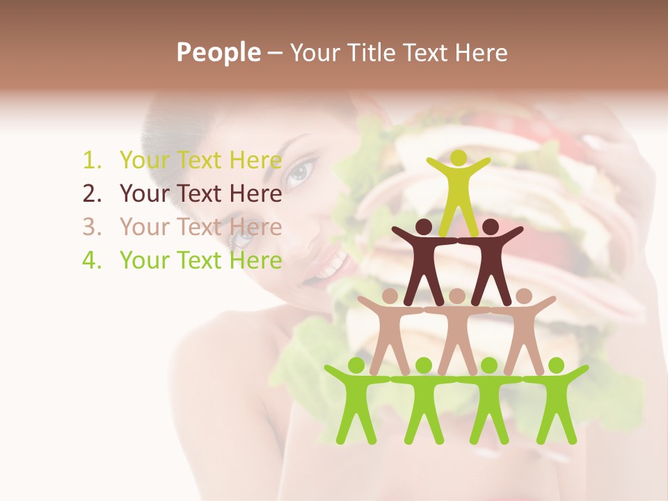 Fast Unhealthy Teenage PowerPoint Template