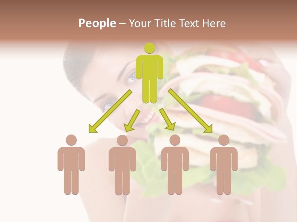 Fast Unhealthy Teenage PowerPoint Template