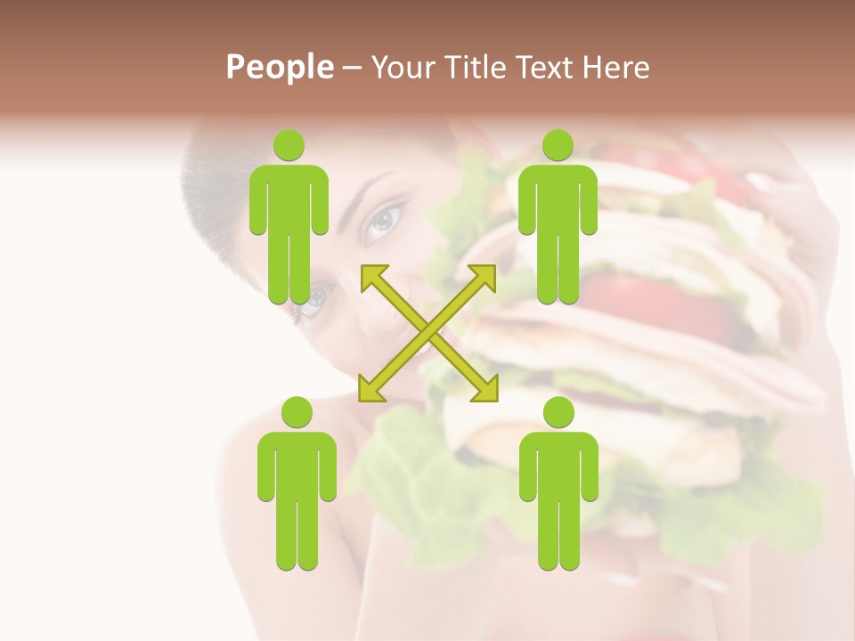 Fast Unhealthy Teenage PowerPoint Template