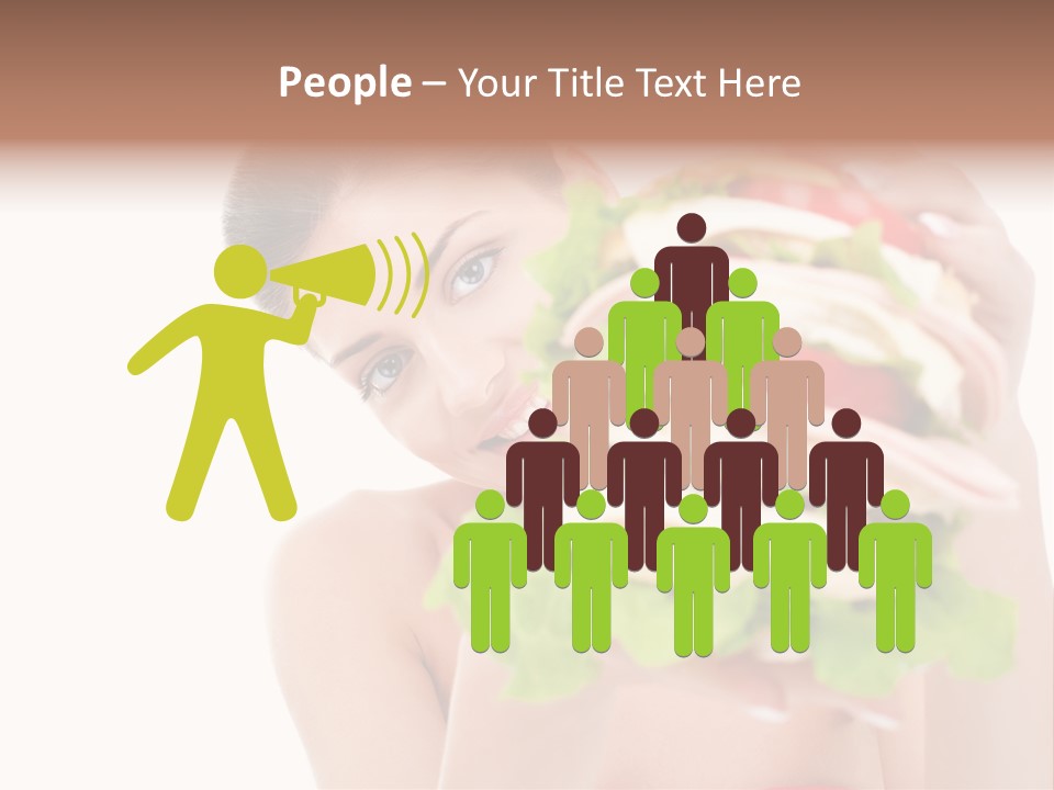 Fast Unhealthy Teenage PowerPoint Template