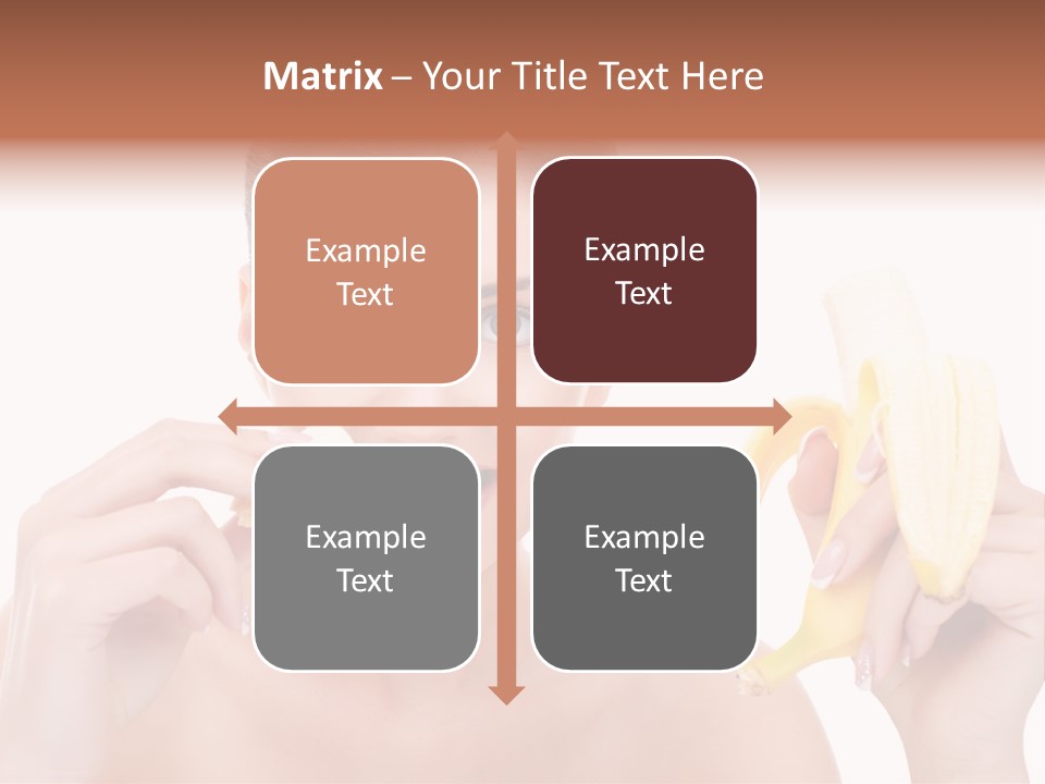 Expression People Girl PowerPoint Template