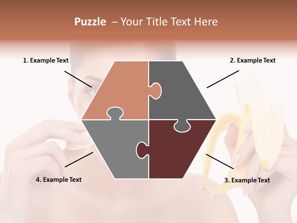 Expression People Girl PowerPoint Template