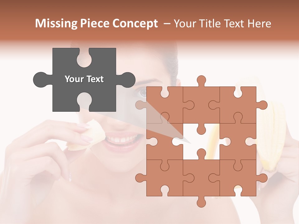 Expression People Girl PowerPoint Template