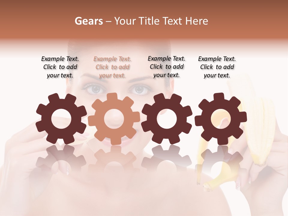 Expression People Girl PowerPoint Template