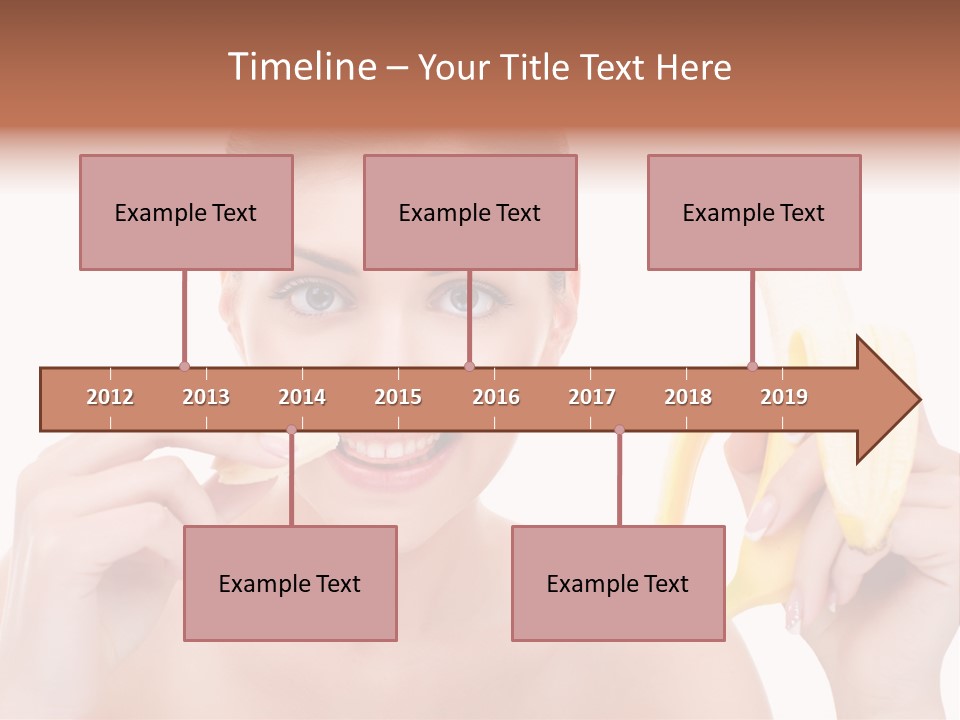 Expression People Girl PowerPoint Template