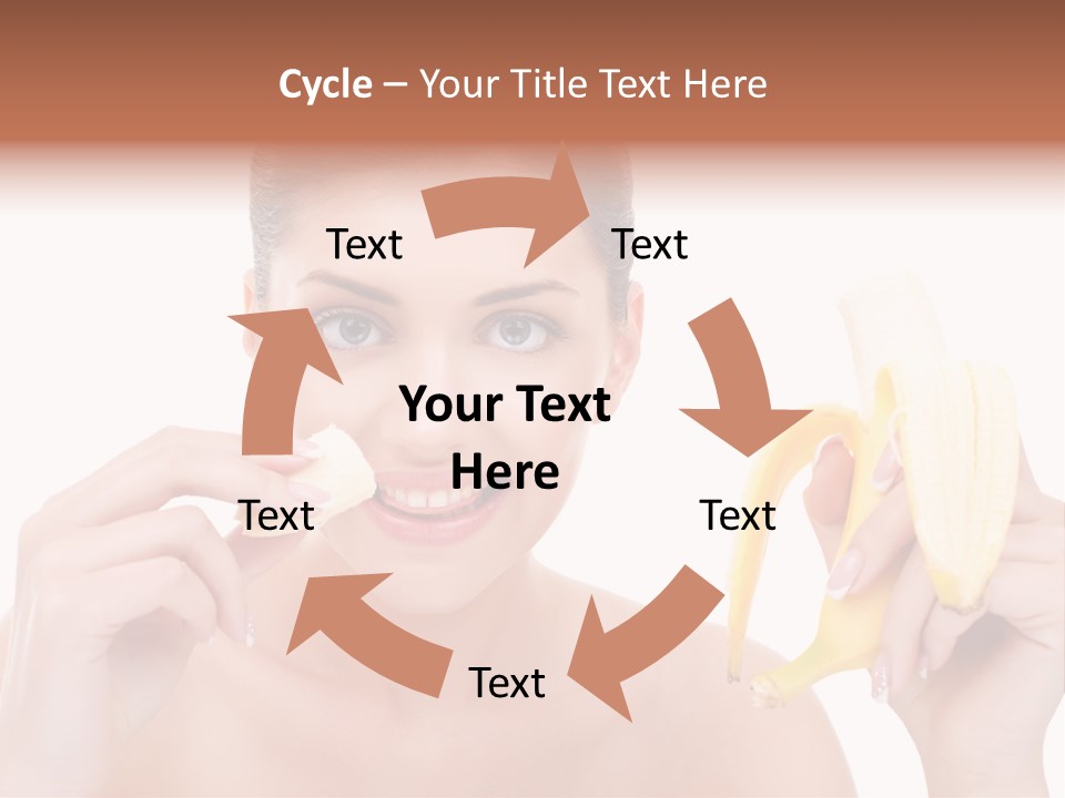 Expression People Girl PowerPoint Template